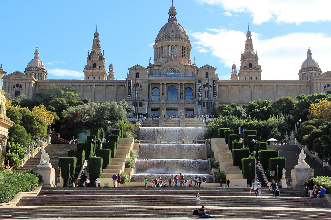 Castell de Montjuïc Wunderschöne Aussicht