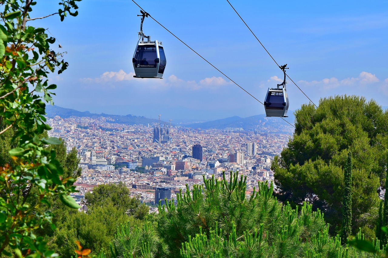 Transbordador Aeri - Spektakuläre Aussichten aus der Seilbahn